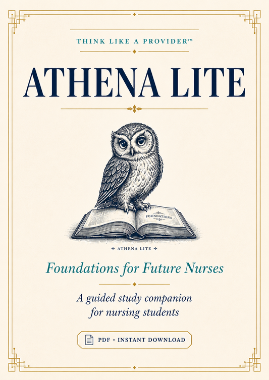 Athena Lite — Foundations Study Companion for Nursing Students